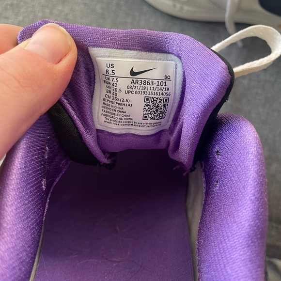 2020 Nike Air Max 1 Purple Punch Huarache ‘DNA Series’ - Picture 7 of 8